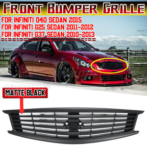 G37 G25 Q40 Front Bumper <b>Grill</b> Grille <b>for</b> Infiniti G37 2010-2013 G25 2011-2012 Q40 2015 4-Door Sedan Front <b>Mesh</b> Racing <b>Grills</b> - Product Image 1