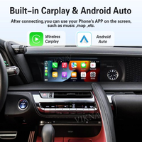Caja de Interfaz Viknav Linux para Lexus LC500 2018-2020, Decodificador Inalámbrico CarPlay Android, Navegación GPS para Auto, Pantalla de Radio Original