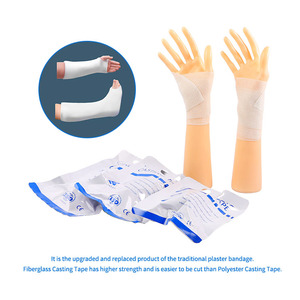 Bande de plâtre orthopédique imperméable en fibre de verre POP <span class=keywords><strong>pour</strong></span> fracture osseuse du <span class=keywords><strong>bras</strong></span> et de la jambe - Product Image 5