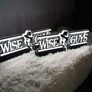 Kexian tùy chỉnh bàn chiếu sáng bảng Top Sign LED <span class=keywords><strong>Acrylic</strong></span> thư trong nhà bàn công ty hàng đầu Logo Led bảng signage - Product Image 5