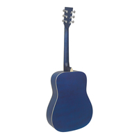 Pabrik IRIN Grosir Gitar Akustik Kayu Klasik 41 Inch Merah Biru