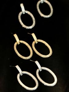 Pendientes de Diamantes de Oro de 18k de Lujo Xinfly, Joyería Hipoalergénica Duradera para Bodas y Ocasiones Especiales para Piel Sensible - Product Image 5