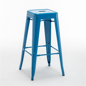 <span class=keywords><strong>Barato</strong></span> al por mayor de lujo respetuoso con el medio ambiente resistente al agua Retro duradero Vintage apilable <span class=keywords><strong>taburete</strong></span> de la barra de hierro para el hogar - Product Image 6