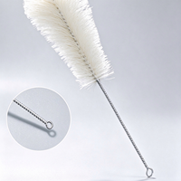 Brosse de nettoyage conique en nylon pour flacons Erlenmeyer, tailles S/M/L, pour le lavage du matériel de laboratoire en verre