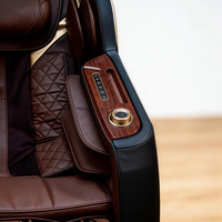 OEM lujo sofá eléctrico portátil pantalla táctil acupresión amasado cuerpo completo y masaje de pies silla reclinable