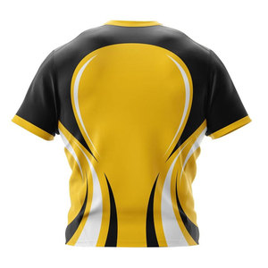 Fabricant OEM, uniforme de rugby de haute qualité, respirant, imprimé, ensemble de maillot et short pour l'entraînement et les matchs, uniformes de rugby - Product Image 5