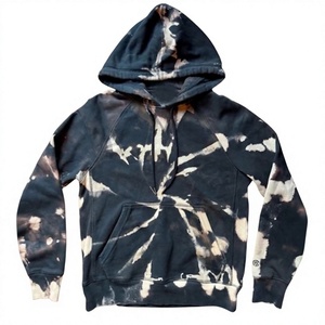 Sudadera con Capucha Tie-Dye para Hombre, Corte Regular, Felpa de Algodón, Ropa Casual de Invierno con Bolsillo Delantero, Impresión Digital, Ecológica - Product Image 1