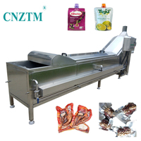 Machine de pasteurisation alimentaire automatique à bain-marie miniature CNZTM, en acier inoxydable 304, économe en énergie, certifiée ISO CE, personnalisable