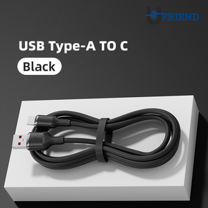 Cable de Datos Tipo-C Ecológico de Carga Rápida 2A, 60W 100W 240W, Silicona Compuesta, Cobre Puro, Multipuerto, Regalo Personalizado - Product Image 2