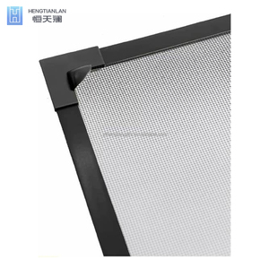 Pantalla de ventana de tira magnética Invisible DIY moderna, marco de PVC, mosquitera para dormitorio, cocina, sala de estar, baño, Exterior - Product Image 1