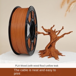 Filamento de Impresión 3D SanCi PLA Wood, 1.75 mm de Diámetro, Huizhou, Bobina de 1 kg, Polvo de Madera con Aroma Natural a Madera, Compatible con - Product Image 4