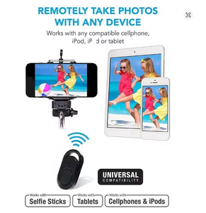 Botão de Controle Remoto BT para Câmera com Preço de Atacado de Qualidade de Fábrica para Fotografia Selfie em Celulares IOS Android - Product Image 6