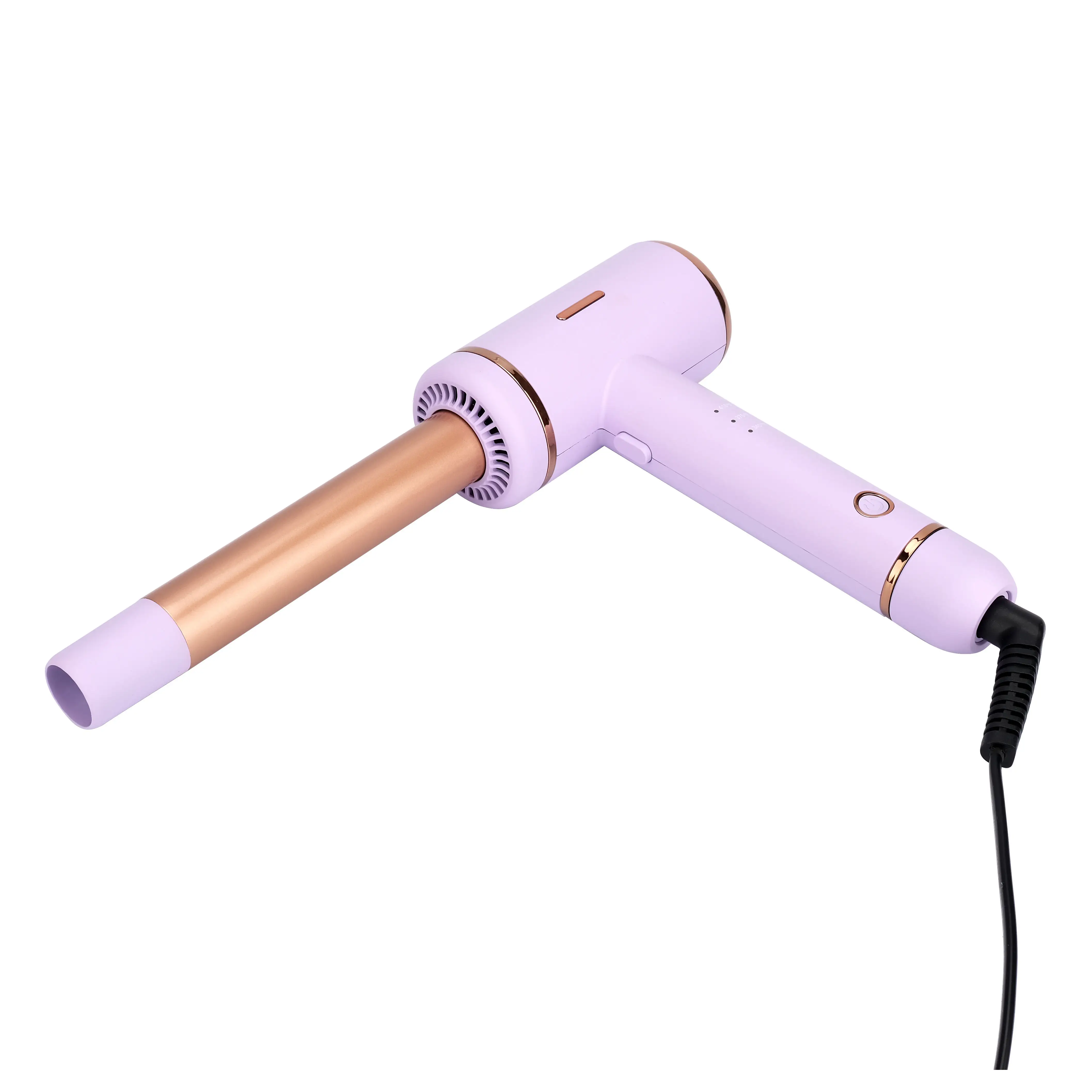 2024ขายส่งProfessional Salon Cold Air Curlerฉลากส่วนตัวเซรามิคBig Waver Barrelจัดแต่งทรงผมดัดผมเหล็ก