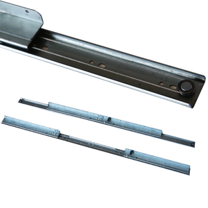 Glissière de <span class=keywords><strong>table</strong></span> extensible synchrone à roulement à billes en acier froid WALITON pour cuisine, H47 mm, mécanisme de montage externe robuste - Product Image 3