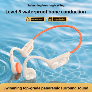 Meilleures ventes d'usine, écouteurs de natation étanches IPX8, écouteurs sans fil <span class=keywords><strong>Bluetooth</strong></span>, <span class=keywords><strong>casque</strong></span> <span class=keywords><strong>à</strong></span> conduction osseuse pour le sport - Product Image 2