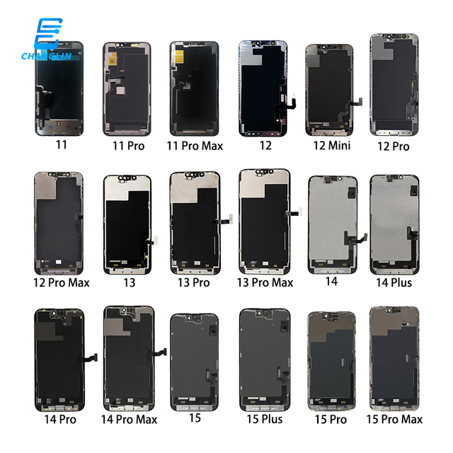 Original OLED Display GX LCD Screen Replacement for Apple for iPhone X Xr  7 8 Plus 11 12 13 14 15 16 17 Pro Max 1-Year Warranty