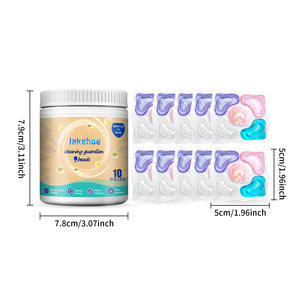 Los productos más vendidos <span class=keywords><strong>2023</strong></span> perlas de refuerzo de aroma de lavandería cápsulas de detergente para ropa 5 en 1 productos de limpieza - Product Image 4