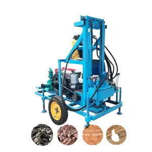 Manufacturers Small Rock water well Drilling Equipment 150 m Hydraulic Water Well Drilling Rig for sale
