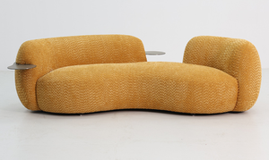 Divano Componibile Italiano Tateyama, Divano a Due Posti di Lusso, Design Moderno con Forma Curva per Arredamento Soggiorno - Product Image 3