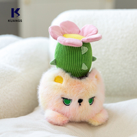 Nouvelle Offre Promotionnelle : Jouet en Peluche Personnalisable en Gros, Arbre à Monnaie Mignon en Pot, Bambou Porte-Bonheur pour Bureau