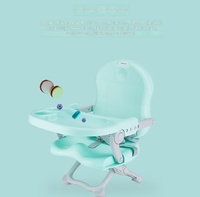 Siège rehausseur portable en plastique pour bébé et chaise haute pour repas pour tout-petits