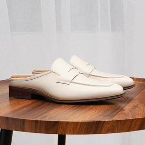 Chaussures pour homme, style italien élégant, à talons hauts et plateforme, bottes décontractées pour la marche, chaussures de ville formelles pour homme - Product Image 5