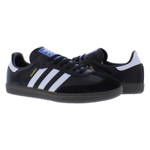 ADIDAS samba OG รองเท้าออกกำลังกายของผู้ชายและรองเท้าครอสเทรนนิ่งสีดำ/ ขาว | ของแท้100% - Product Image 3