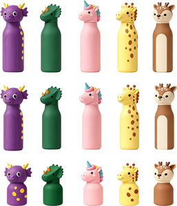 Borraccia Termica per Bambini in Acciaio Inox 304 di Alta Qualità con Cannuccia, Bottiglia d'Acqua da Viaggio a Doppia Parete Isolata per Bambini e Bambine - Product Image 4