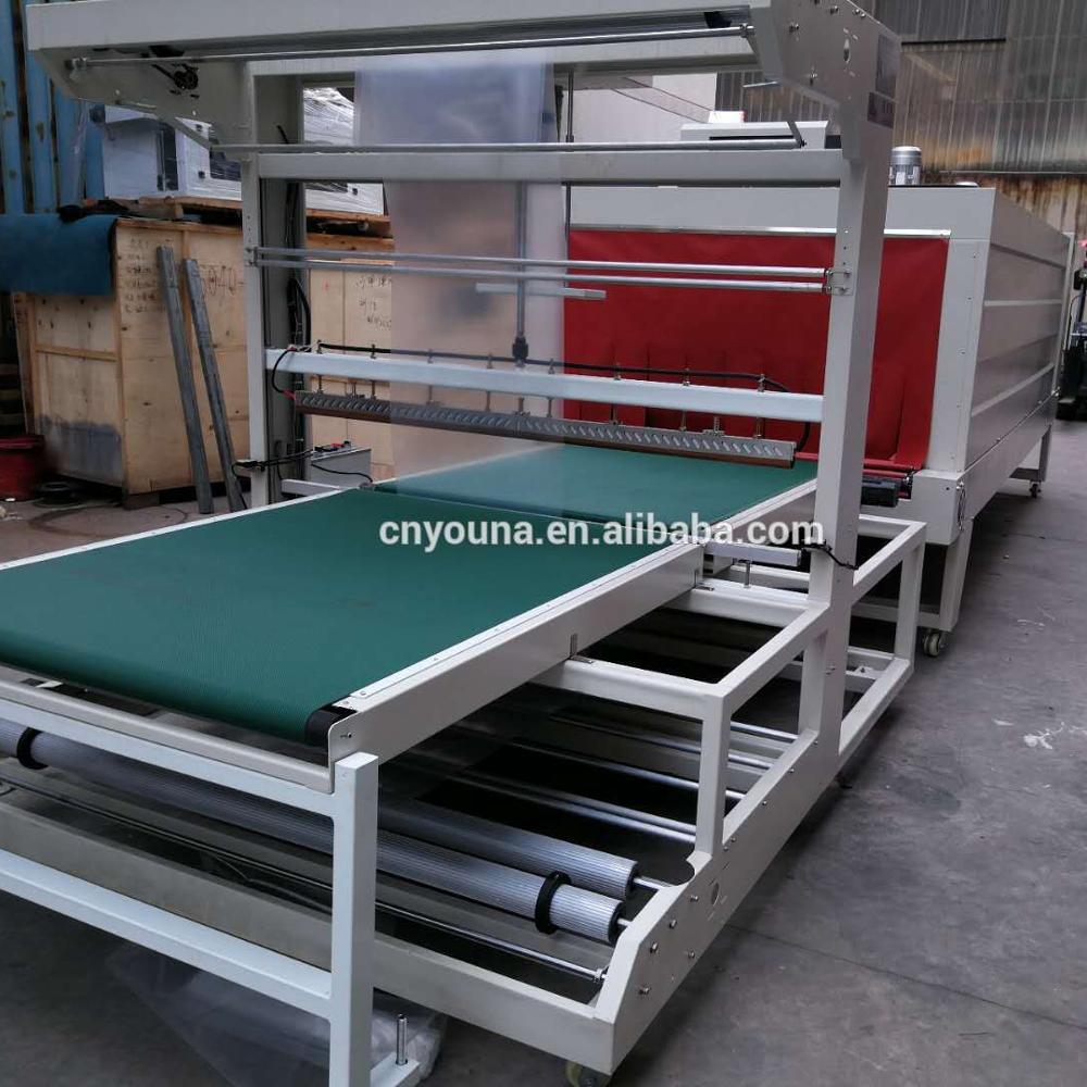 Автоматическая упаковочная машина для термоусадочной упаковки дверных досок с полиэтиленовой пленкой