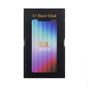 Tampilan layar LCD AMOLED GX, untuk iphone 13 Real GX LCD layar sentuh rakitan Digitizer untuk rakitan OLED iphone 13
