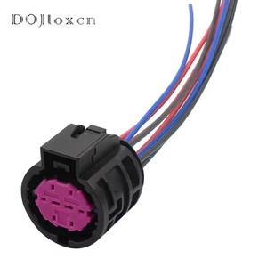 Conector automotriz de 8 pines 13606031, negro, compuesto, con orificio, para Fiat <span class=keywords><strong>Do</strong></span> Feiyue 500X Pendor 500, conector de faro - Product Image 2