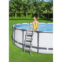 Piscine familiale en PVC épaissi sur mesure, grande piscine portable à structure métallique pour l'extérieur et le jardin