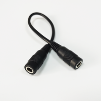 Benutzer definierter CCTV-DC-Stroma schluss 5,5mm x 2,5mm 5,5mm x 2,1mm Buchsen kabel