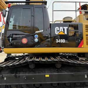 Excavatrice Caterpillar CAT 349D2L d'occasion, excavatrice sur chenilles lourde Cat 349D, 49 tonnes, gros équipement avec livraison rapide - Product Image 1