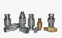 Coupleur hydraulique à déconnexion rapide en acier inoxydable ISO 7241 B, usage intensif