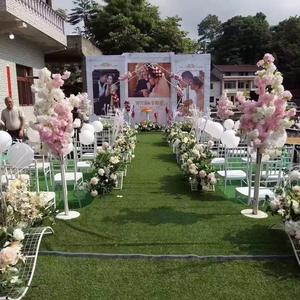 Sillas de Comedor de Plástico PP Apilables, Duraderas y de Alta Calidad para Banquetes, Hoteles, Bodas y Eventos, Estilo Tiffany Chiavari, Color Blanco - Product Image 4