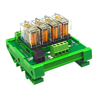 Module de commande de relais de puissance 10a/12V/24V, carte d'amplification PLC universelle, 4 canaux, 5 broches, g2r-1, prix d'usine