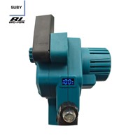 Tronçonneuse sans fil portable à batterie au lithium rechargeable 20v, scie à bois de 6 pouces, tronçonneuse, outil électrique à batterie au lithium