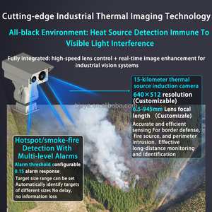 Hệ thống camera CCTV PTZ zoom quang học 100x độ phân giải cao, xoay nghiêng và zoom, camera an ninh tầm xa với phạm vi 2km - Product Image 5