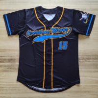 Camiseta de Béisbol con Bordado 3D Personalizado, Talla Grande, 100% Poliéster Sublimado, Uniforme de Equipo Transpirable de Secado Rápido para Hombre y Mujer, OEM