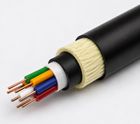 Cable de Fibra Óptica Zaweda ZAWEDA AD001 para Exteriores, ADSS G652D, Monomodo, 2-48 Hilos, Autoportante, con Revestimiento LSZH/PE, FTTH 1550nm