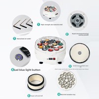 Nettoyeur de billes de billard professionnel pour billard américain et snooker, avec support enveloppé de laine pour l'entretien et le nettoyage automatique des billes.