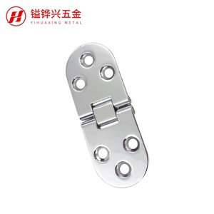 Bisagra metálica Yihuaxing de aleación de zinc, diseño oculto empotrado para tableros de mesa - Product Image 3