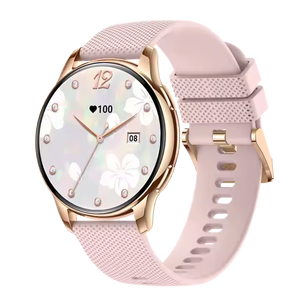 Montre connectée étanche pour <span class=keywords><strong>femme</strong></span> Wonlex DW26, écran tactile, <span class=keywords><strong>bracelet</strong></span> de fitness, montre connectée, couleurs tendance noir, rose, gris - Product Image 6