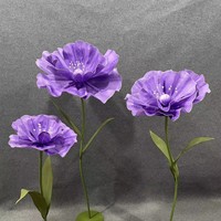 Fleur artificielle géante en mousse EVA de haute qualité, décoration de fête de mariage, fleurs au toucher réaliste