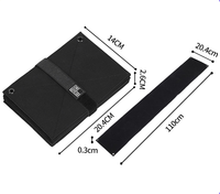 Planche de rangement de finition tactique DIY Badge Paste Pad pour affichage Planche en nylon Patch Holder Mat