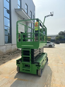 Plateforme élévatrice à ciseaux électrique chinoise de 9,8 m de hauteur de travail et 7,8 m de hauteur de plateforme à vendre - Product Image 2