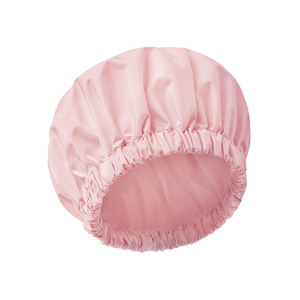 Bonnet de douche imperméable pour adultes, en PVC transparent, jetable, coloré, taille moyenne, en stock - Product Image 1