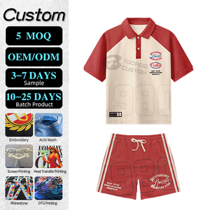 เสื้อยืดสตรีทแวร์สุดหรู 240GSM ผ้าหนา สำหรับผู้ชาย ผ้าฝ้ายออร์แกนิค 100% ทรงโอเวอร์ไซส์ ทรงบ็อกซี่ ฟอกวินเทจ รับสกรีนโลโก้ ขายส่ง - Product Image 3