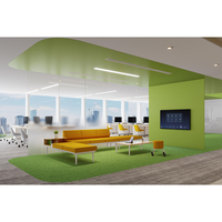 Canapé sectionnel convertible moderne sièges modulaires de luxe en forme de L hôpital canapé d'attente école
